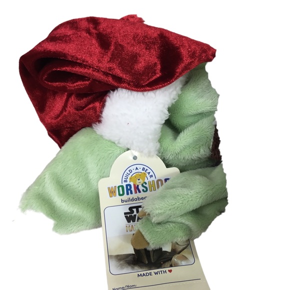 Build A Bear Mandalorian the Child Christmas Baby Yoda Grogu NEW WITH TAG - Picture 4 of 6
